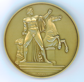 lato b medaglia presidente alle Olimpiadi In 2014