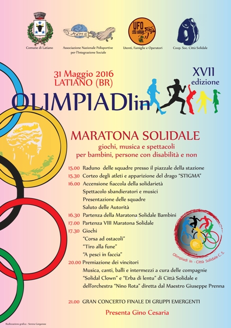 Olimpiadi IN 2016 Città Solidale Latiano